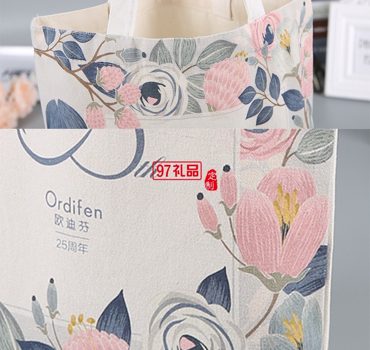 定制帆布袋 廣告禮品學生手提環(huán)保袋全棉購物帆布袋
