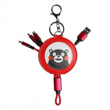 爆款一拖三數(shù)據(jù)線適用蘋(píng)果安卓type-c手機(jī)