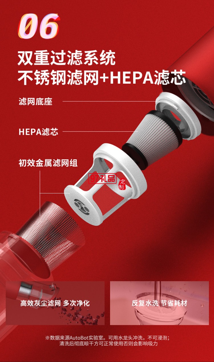 車(chē)車(chē)智能V mini車(chē)載吸塵器無(wú)線多功能家車(chē)兩用充電便攜手持吸塵器