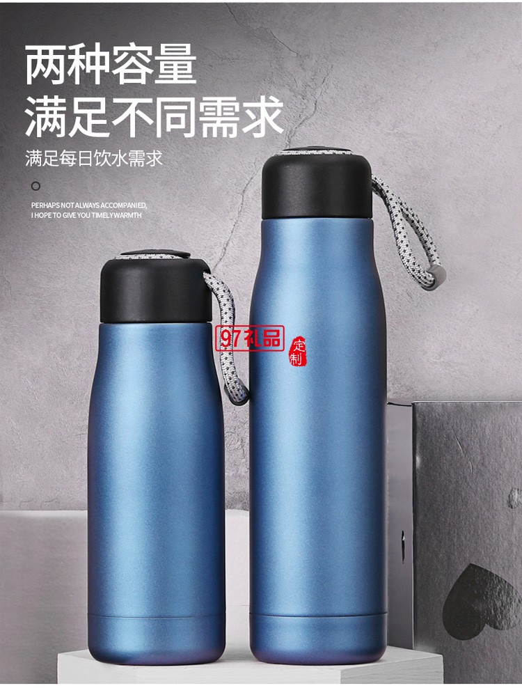保溫杯女男士兒童不銹鋼保溫水壺戶外運(yùn)動(dòng)水杯創(chuàng)意便攜大容量