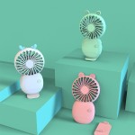 usb迷你風扇手持便攜式小型桌面風扇學(xué)生可愛定制公司廣告禮品