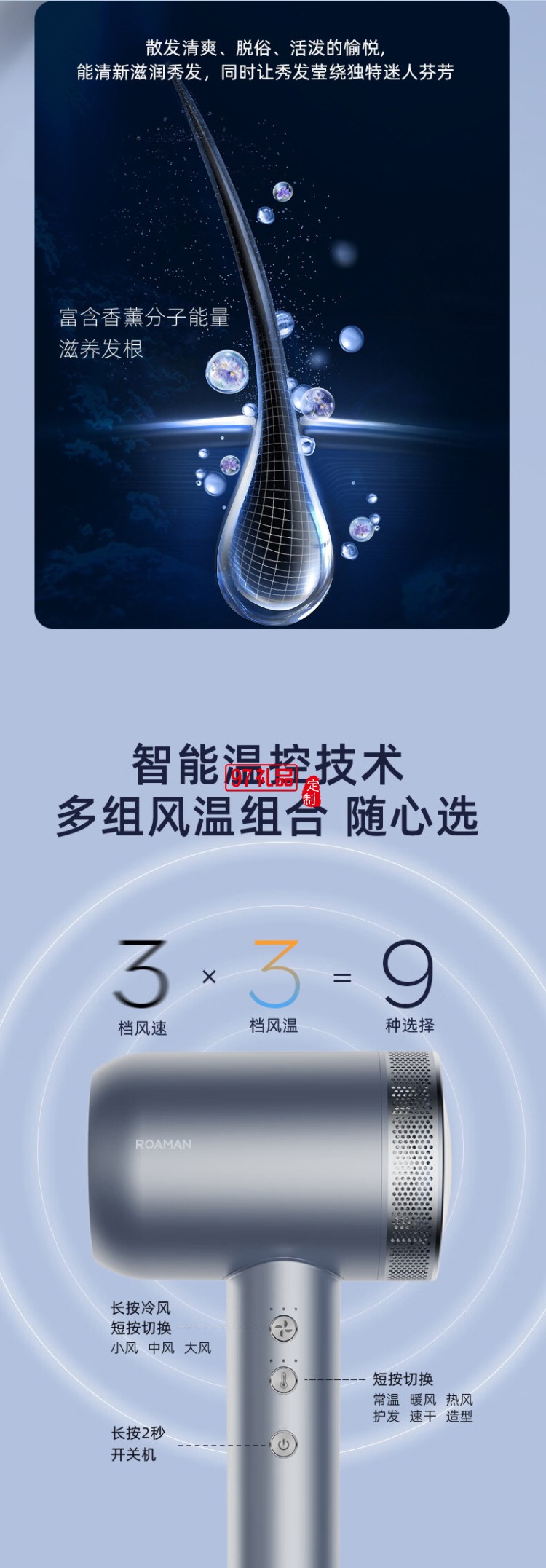 羅曼電吹風機