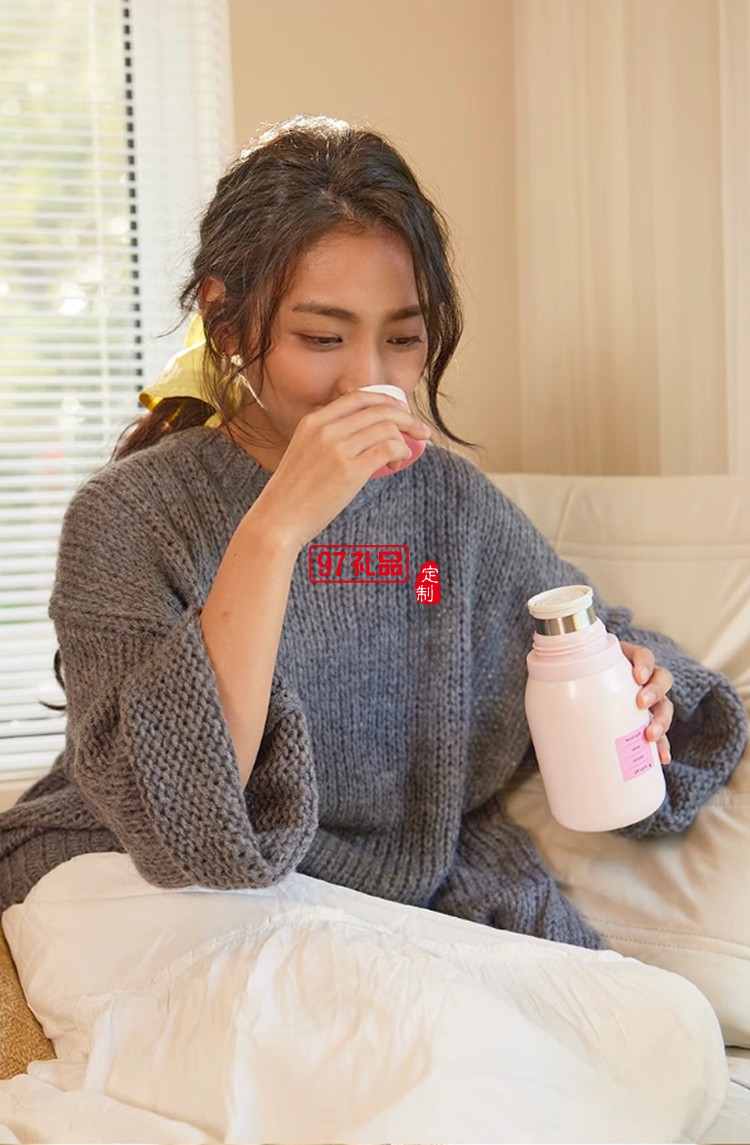 樂(lè)序rano咖啡保溫杯女生高顏值小巧便攜式隨行水杯 