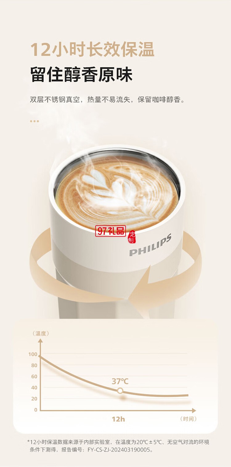 飛利浦智能溫顯咖啡杯 AWP2560 (400mL)多色可選