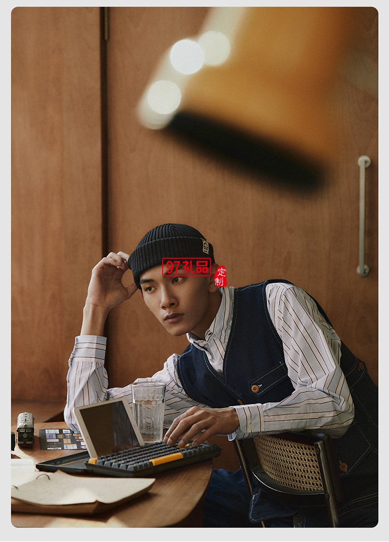 Lofree洛斐  機(jī)械電子多功能鍵盤(pán)灰色系列