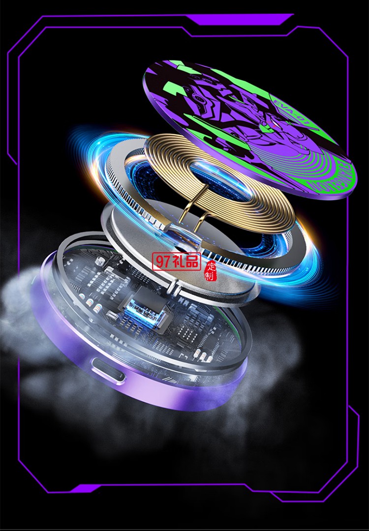 EVA聯(lián)名  磁吸無線充  自帶支架