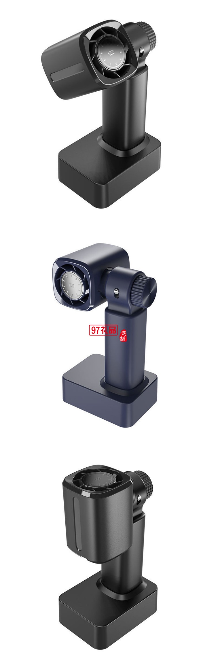 新款高速桌面小風(fēng)扇旋鈕調(diào)節(jié)4800mah充電手持風(fēng)扇fan私模