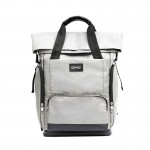 君華仕 GENVAS男士雙肩背包商務(wù)旅行出差大容量手提包