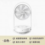 七彩叮當(dāng)電風(fēng)扇臺(tái)式小型折疊空氣循環(huán)扇臥室靜音遙控掛壁風(fēng)扇桌面壁掛懸浮扇