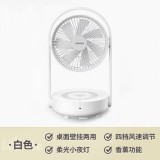 七彩叮當電風扇臺式小型折疊空氣循環(huán)扇臥室靜音遙控掛壁風扇桌面壁掛懸浮扇