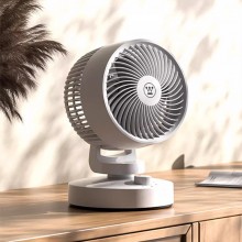 插電版西屋桌面空氣循環(huán)扇家用臺式小型電風扇節(jié)能超輕音省電