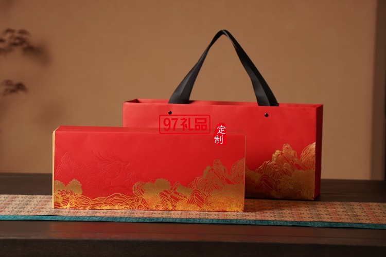 鹿鳴芳華新款月餅禮盒創(chuàng)意中秋節(jié)禮品盒高端國風月餅定制