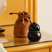 福祿香爐旅行裝高硼硅玻璃公杯胡桃木檀香茶葉