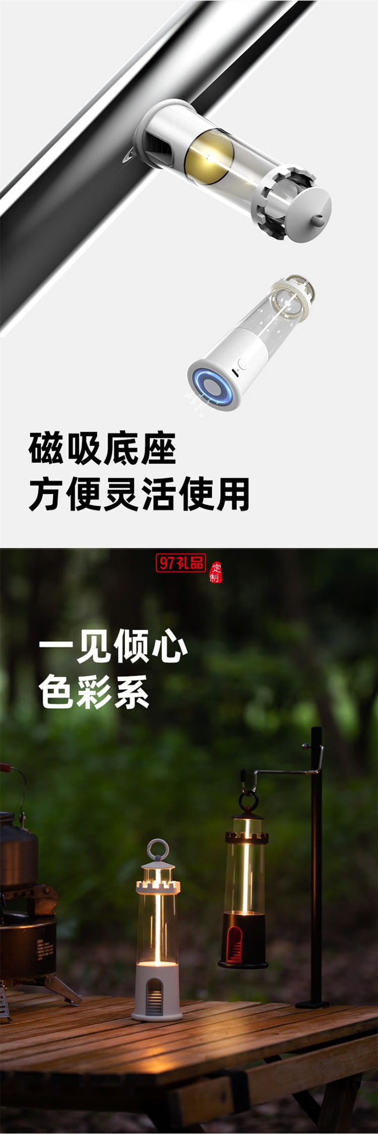 新款戶(hù)外露營(yíng)燈氣氛圍帳篷掛燈多功能照明手提燈野營(yíng)復(fù)古馬燈