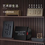 桌面歌詞音箱懸浮字幕黑膠唱片藍(lán)牙音響家用客廳臥室音響智能家居生日禮物 