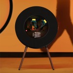 R1懸浮歌詞唱片音響家用智能藍(lán)牙音箱動(dòng)態(tài)情緒音箱HIFI音質(zhì) 智能家居