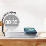 蘇浦瑞茲時(shí)鐘顯示+三組鬧鐘設(shè)置15W無(wú)線快充小夜燈